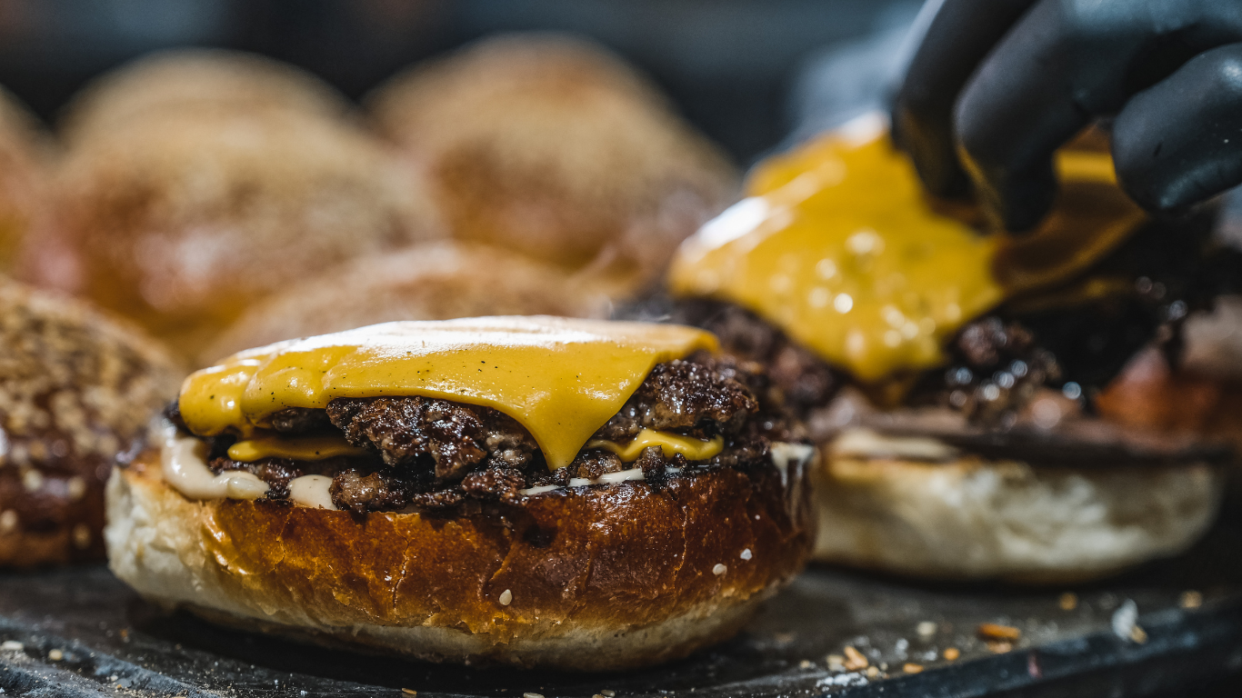 Hamburguesas con Toque de Cerveza